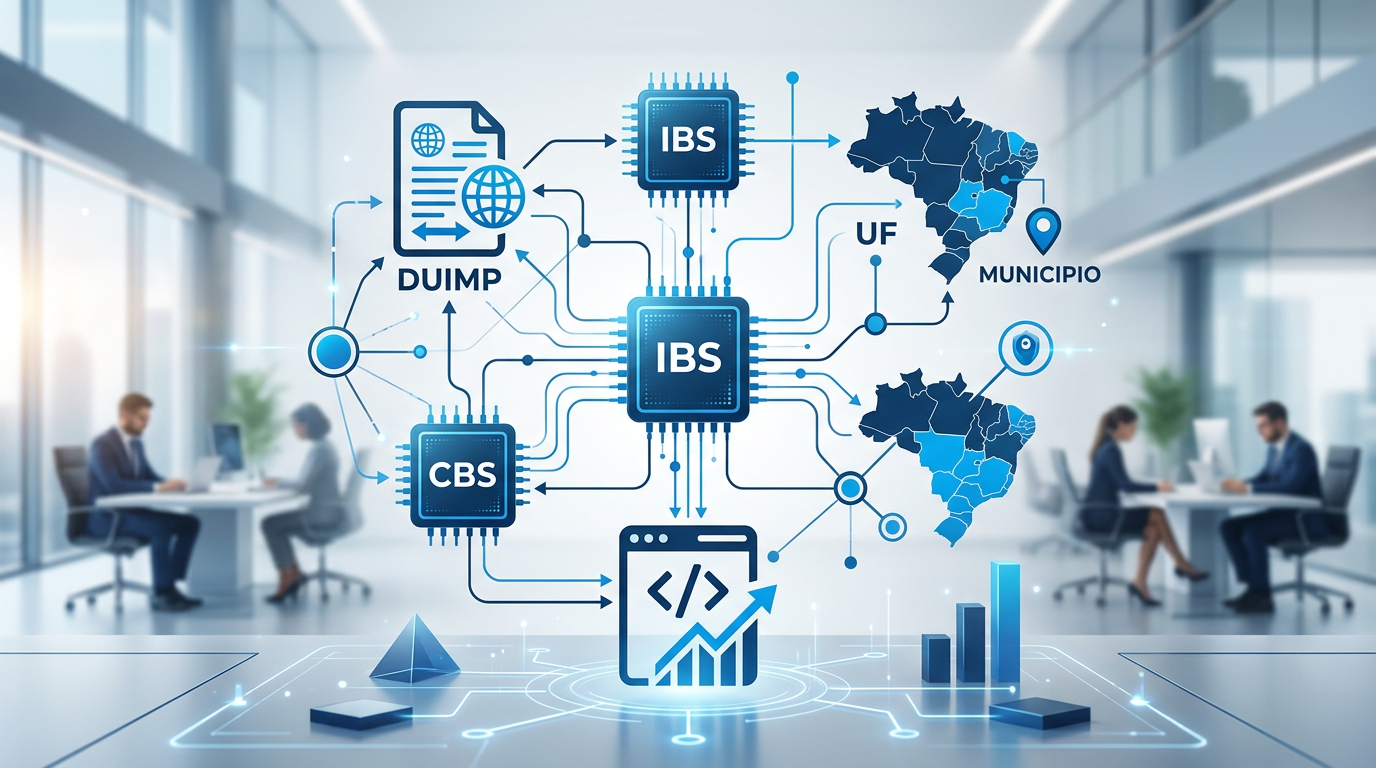 DUIMP passa a incorporar informação para demonstração do IBS e CBS